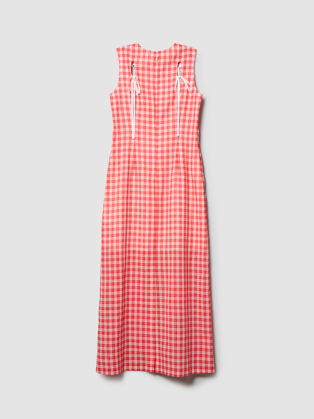 WING DRESS/ RED CHECK