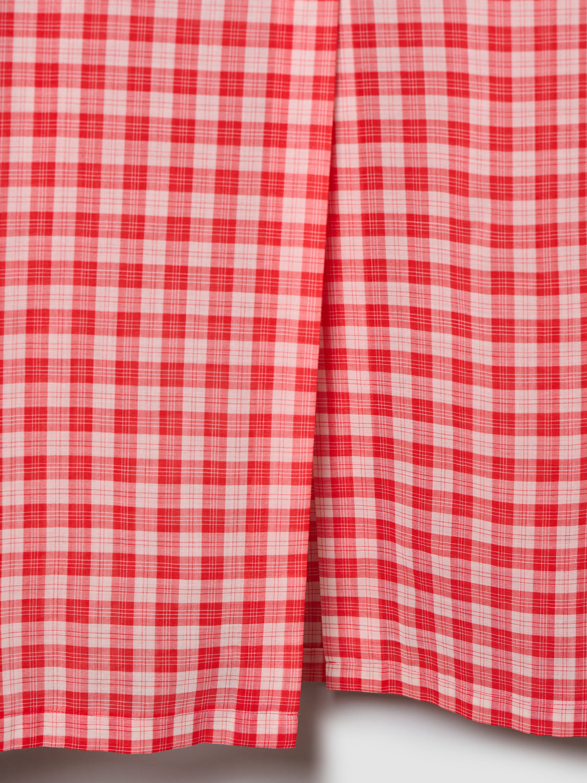WING DRESS/ RED CHECK