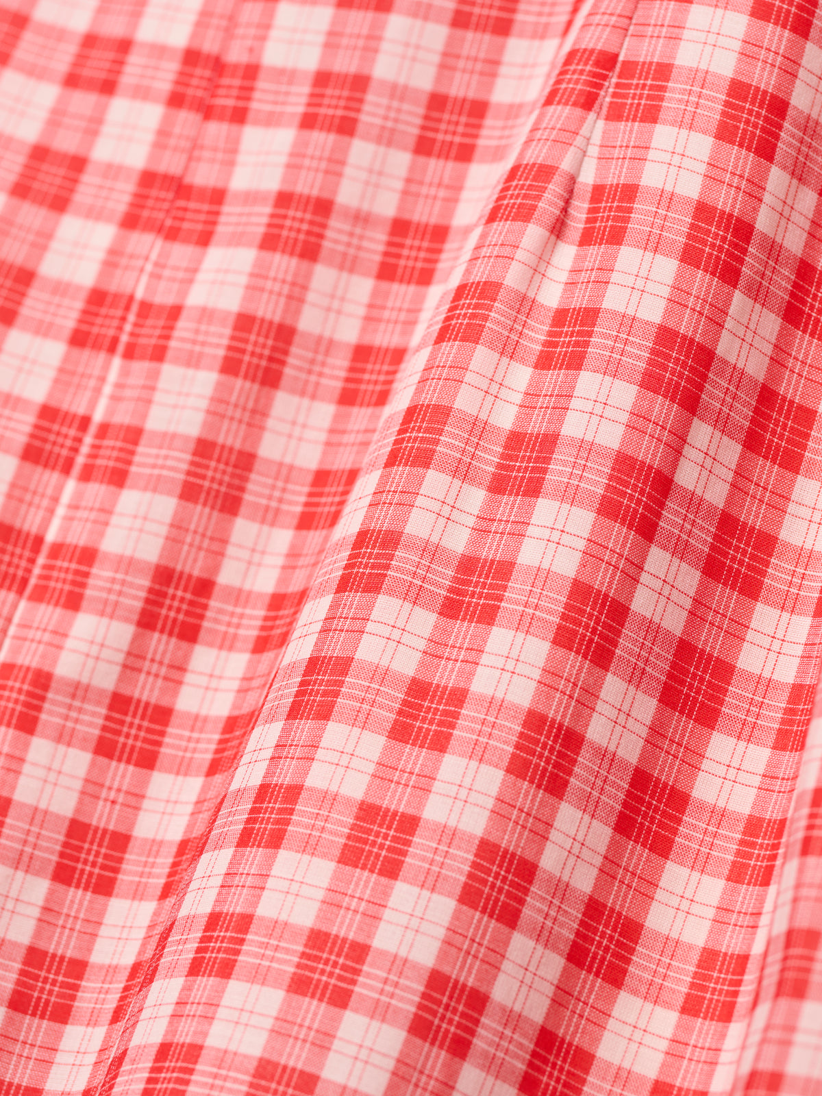 WING DRESS/ RED CHECK