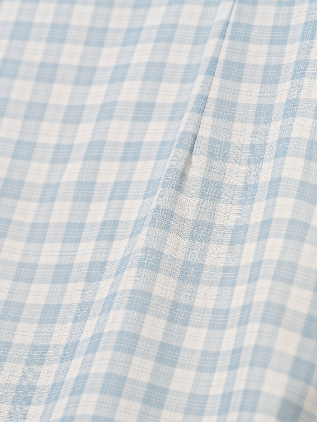 WING DRESS/ BLUE CHECK