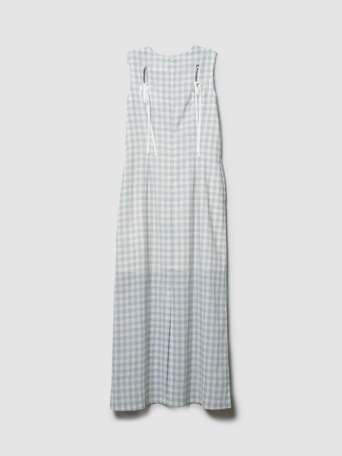 WING DRESS/ BLUE CHECK