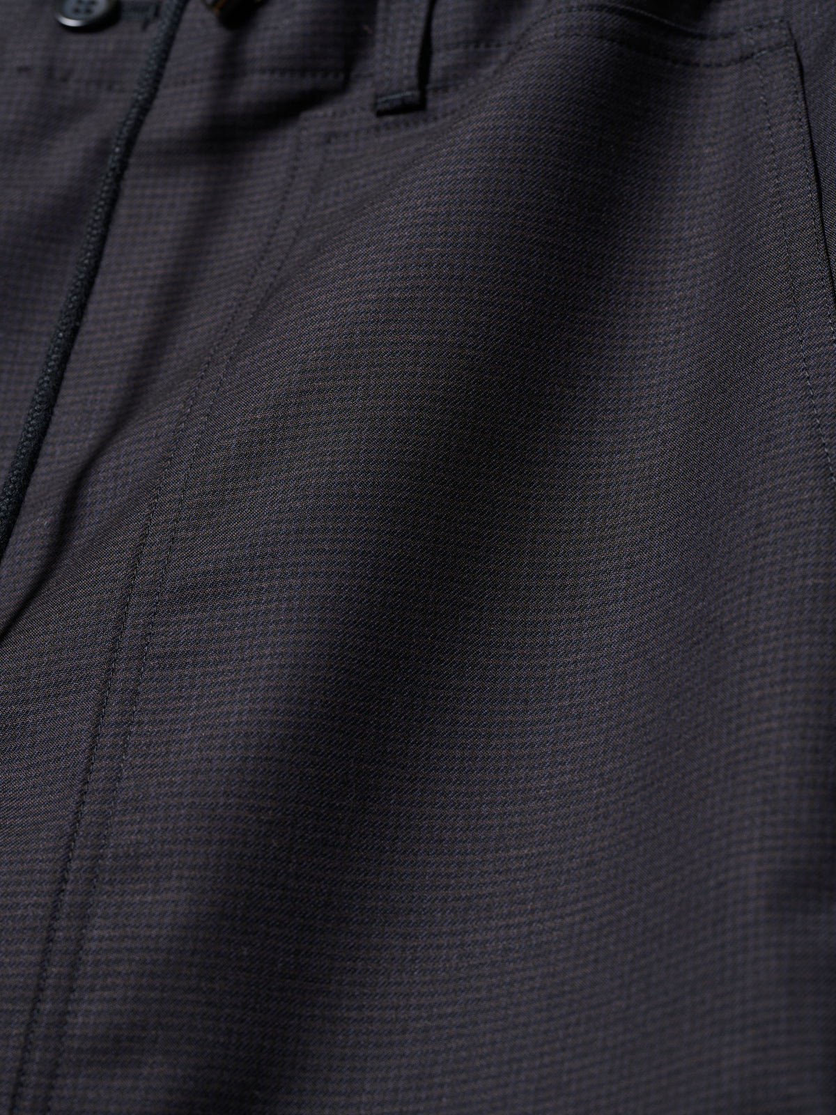 UTILITY PANTS/ NAVY HOUNDSTOOTH