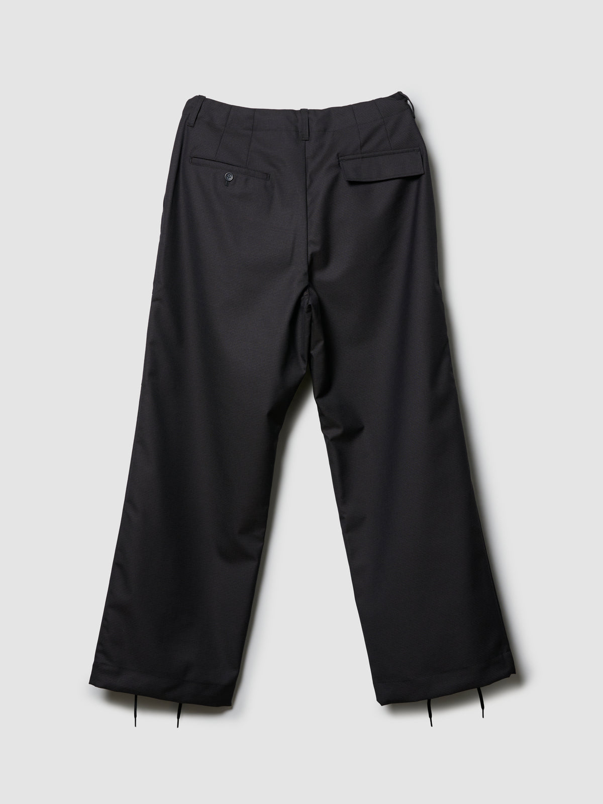 UTILITY PANTS/ NAVY HOUNDSTOOTH