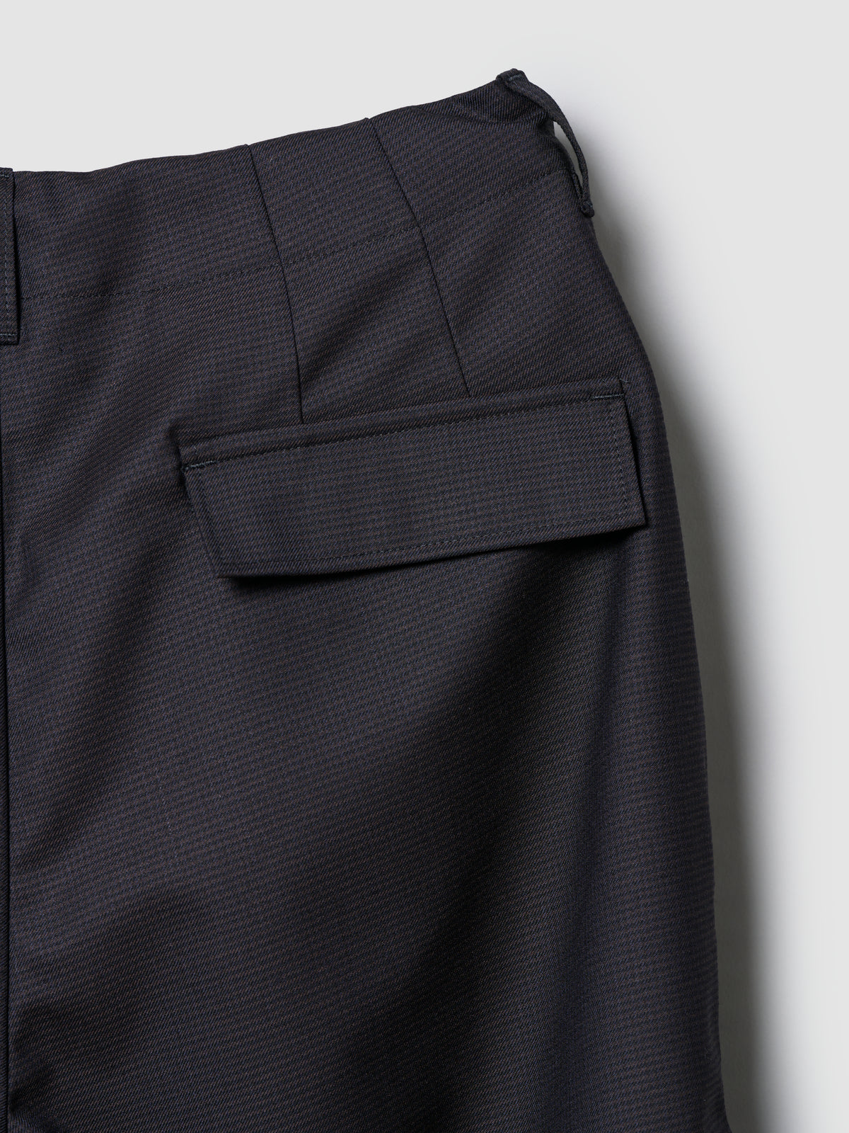 UTILITY PANTS/ NAVY HOUNDSTOOTH