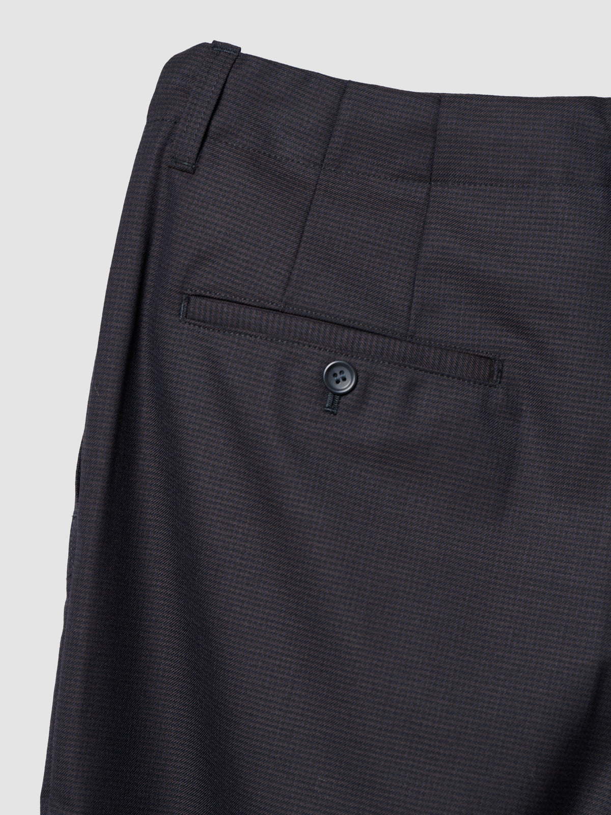 UTILITY PANTS/ NAVY HOUNDSTOOTH