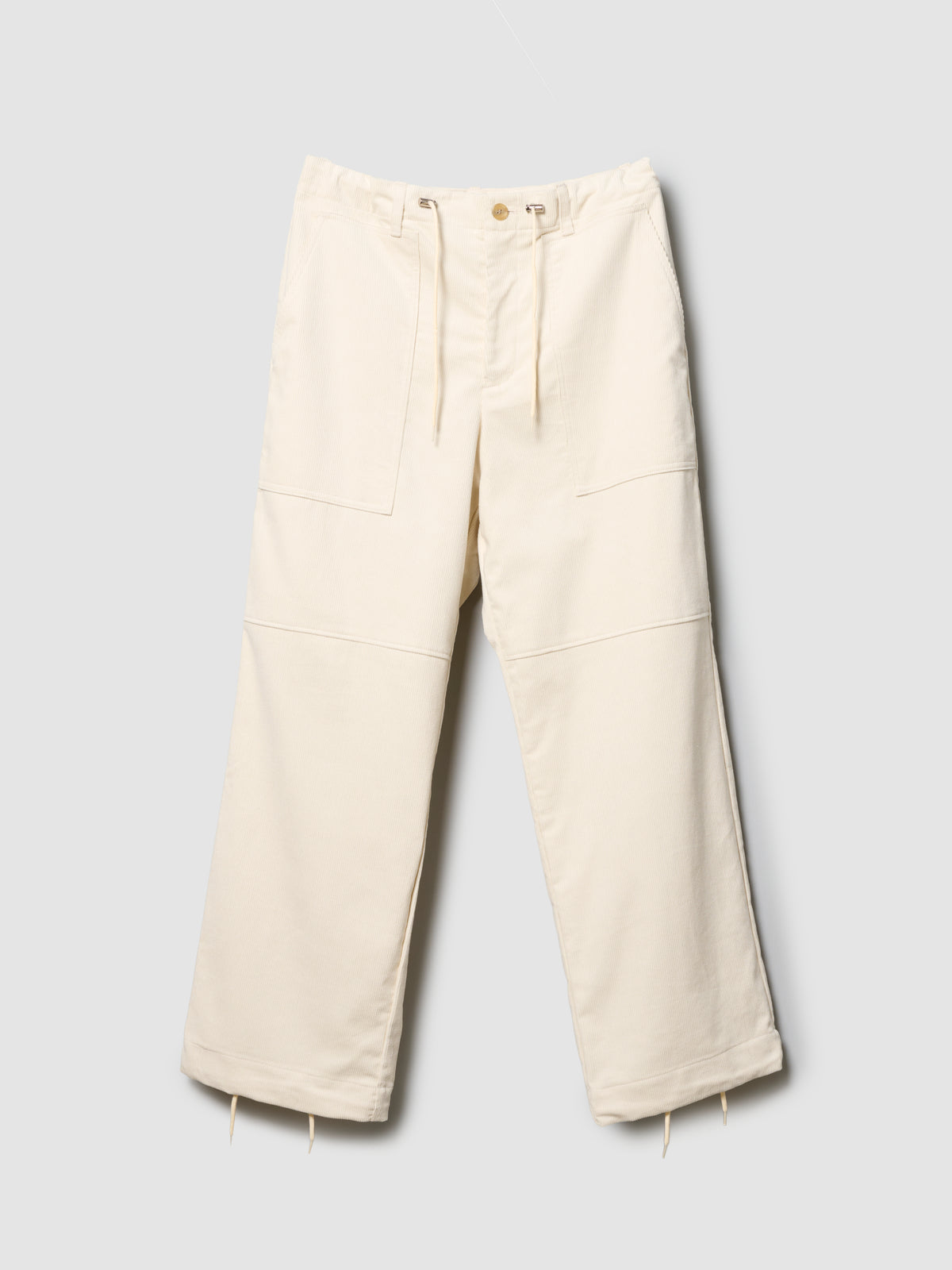 UTILITY PANTS/ CREAM CORDUROY