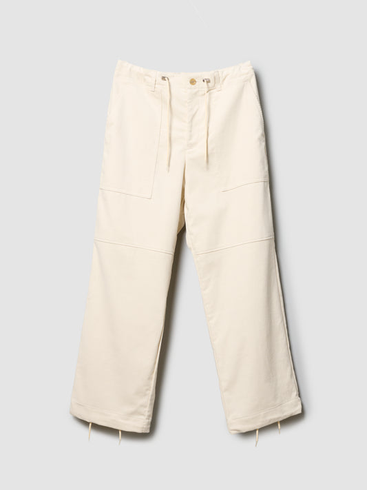 UTILITY PANTS/ CREAM CORDUROY
