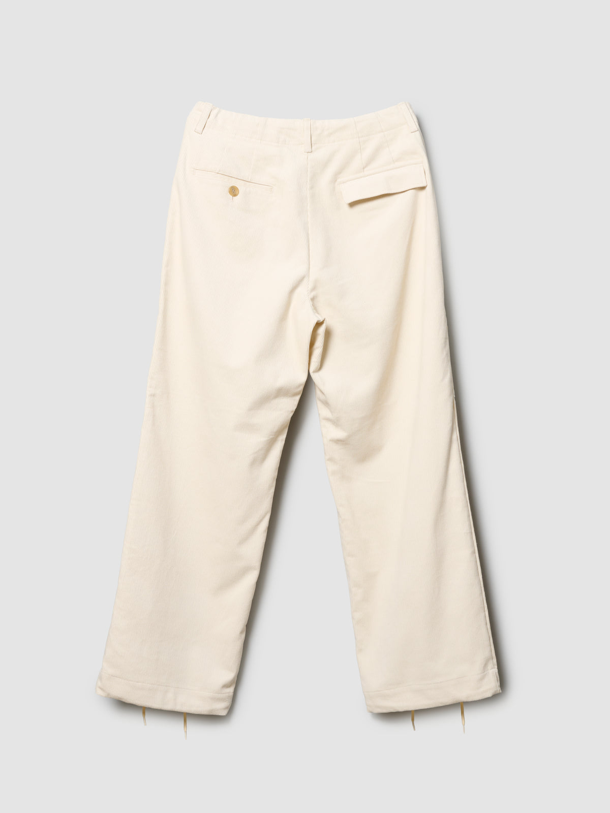 UTILITY PANTS/ CREAM CORDUROY