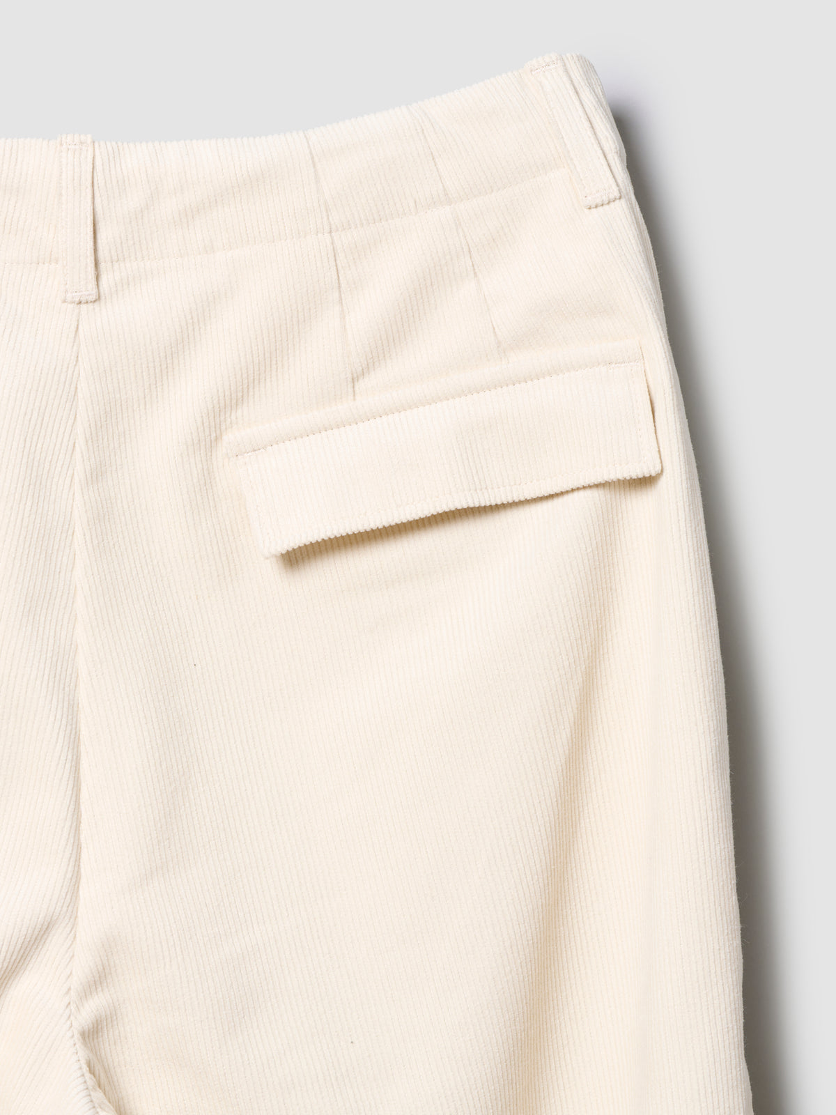 UTILITY PANTS/ CREAM CORDUROY