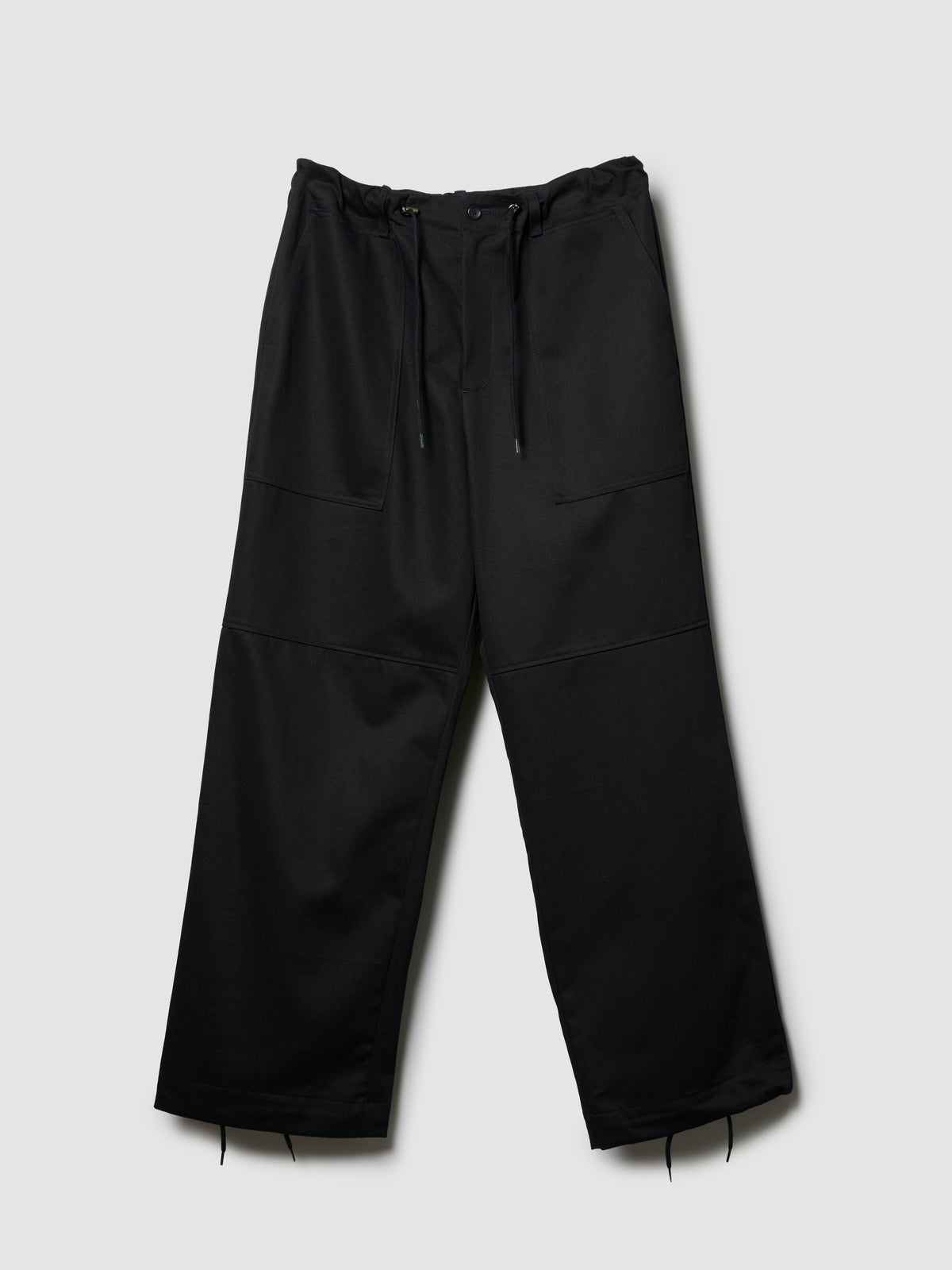 UTILITY PANTS/ BLACK TWILL