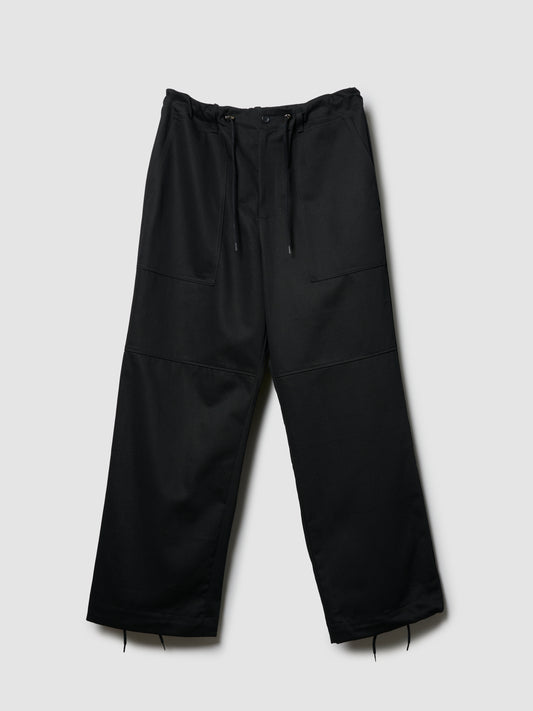 UTILITY PANTS/ BLACK TWILL