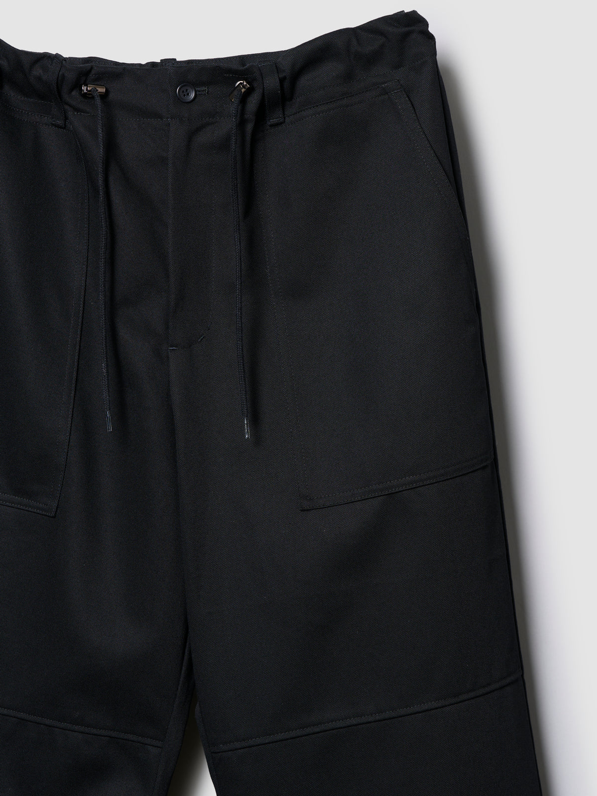 UTILITY PANTS/ BLACK TWILL