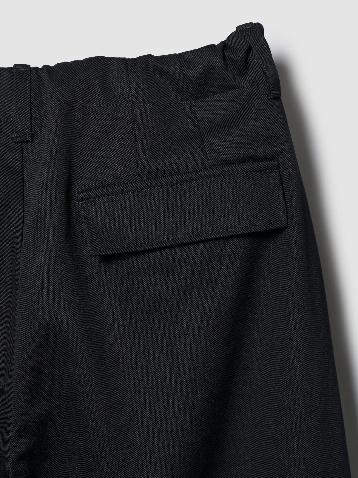 UTILITY PANTS/ BLACK TWILL