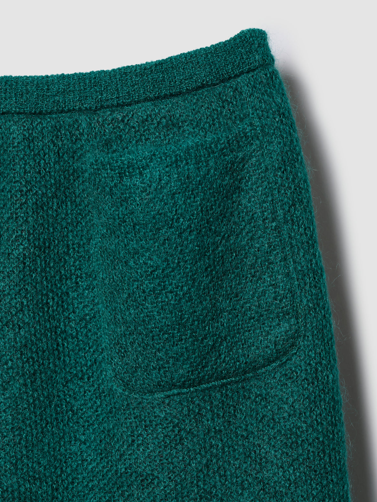 FLOWER FLAKE SKIRT/ GREEN x BLACK