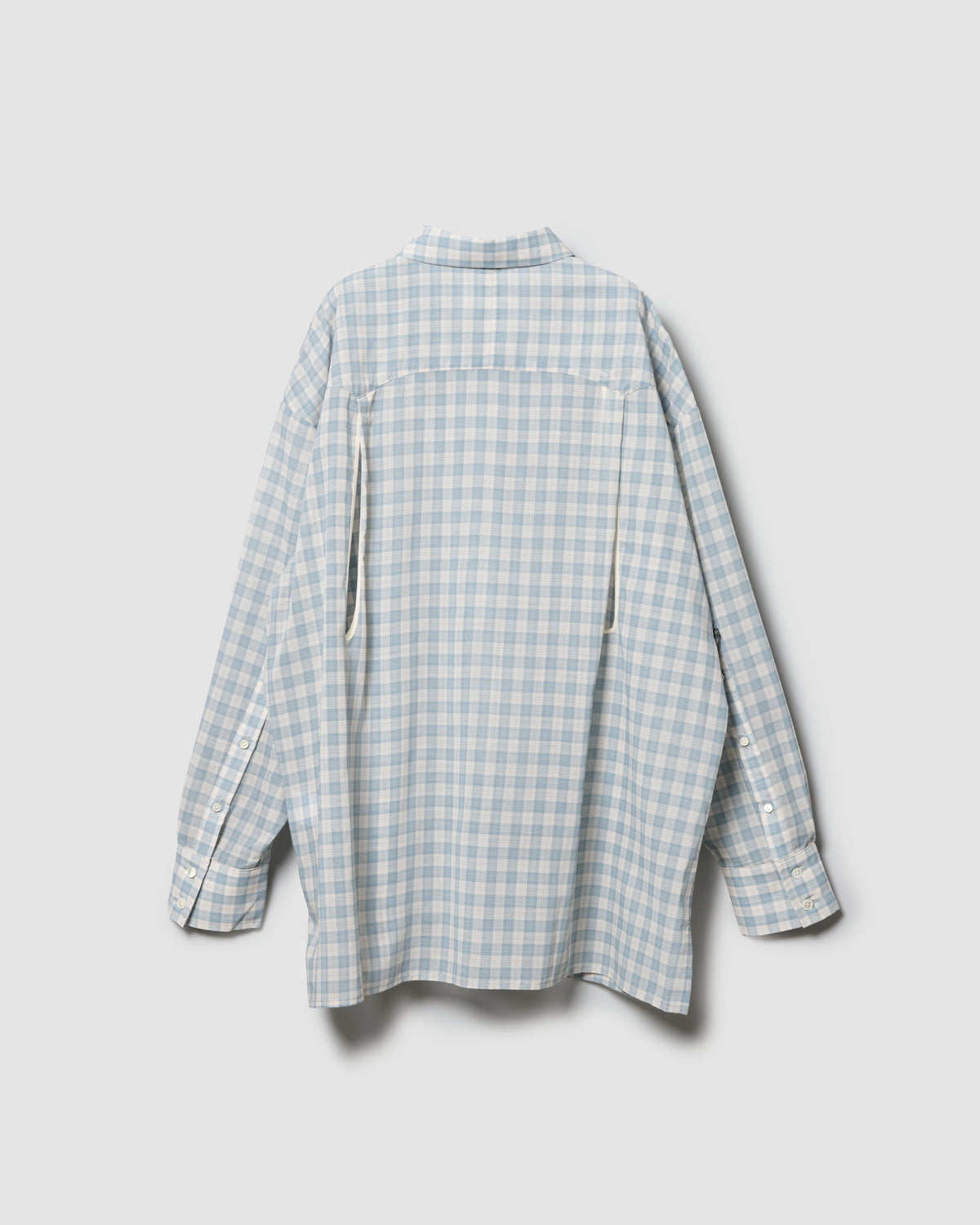 WING SHIRT/ BLUE CHECK