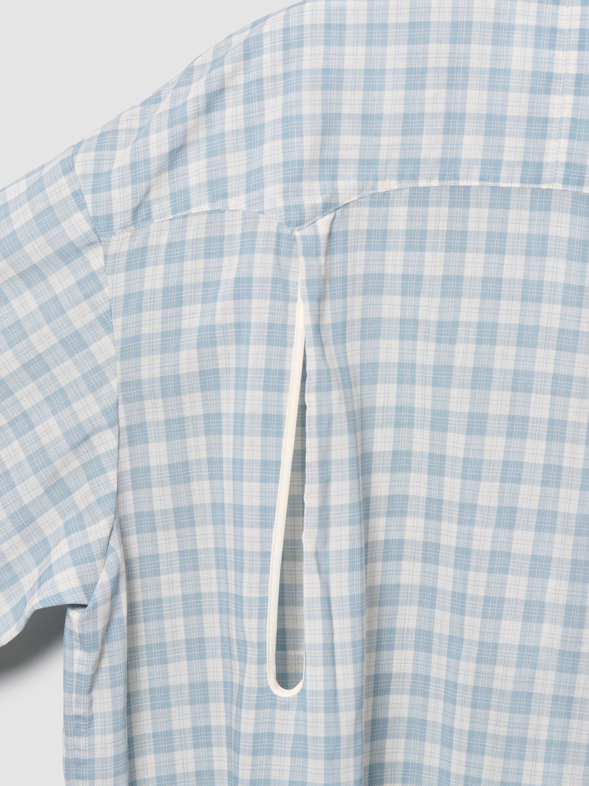 WING SHIRT/ BLUE CHECK