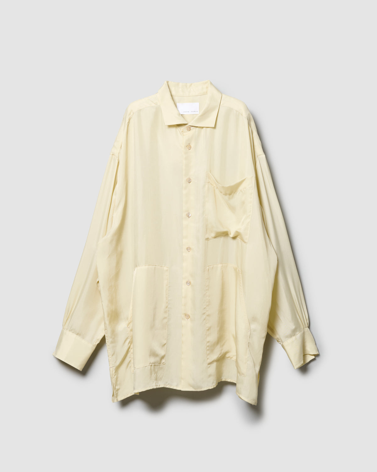 WING SHIRT/ BUTTER CUPRO TWILL