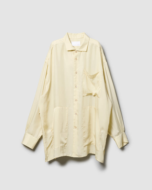 WING SHIRT/ BUTTER CUPRO TWILL