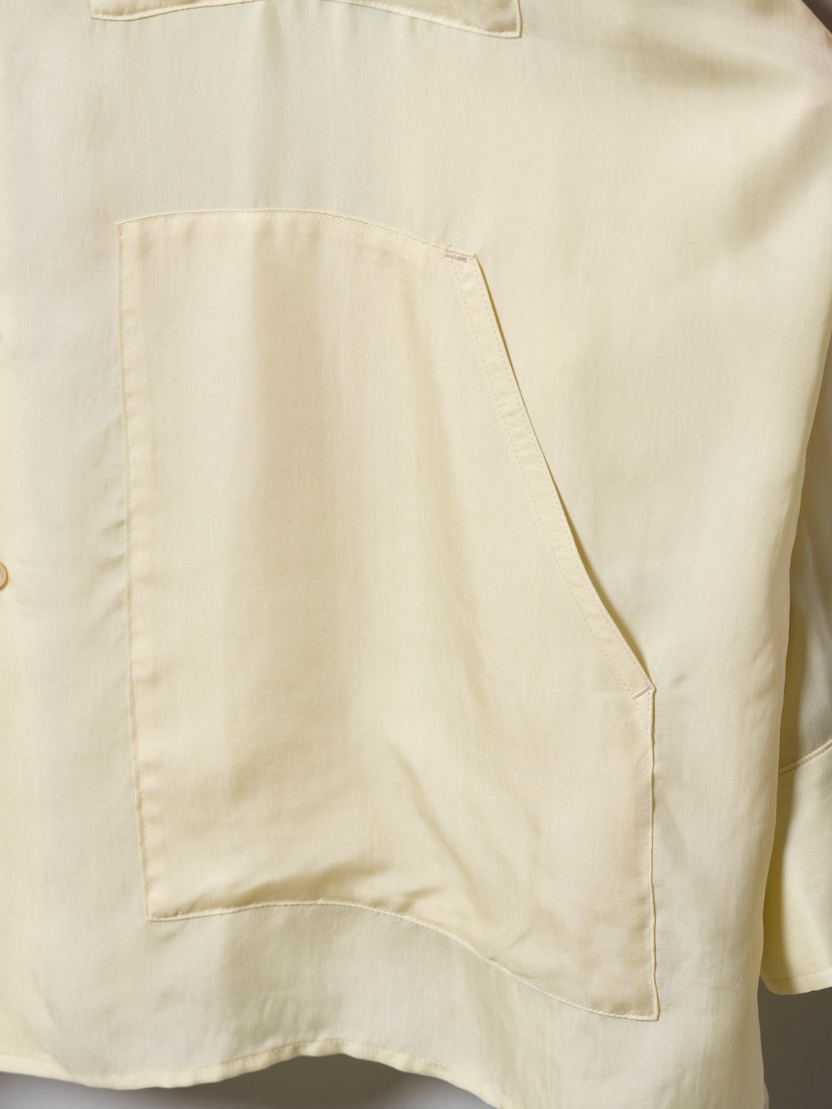WING SHIRT/ BUTTER CUPRO TWILL