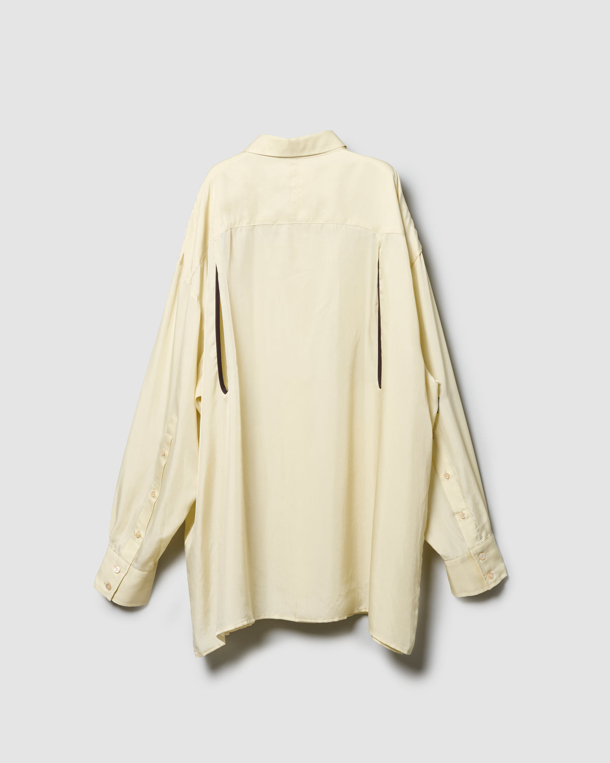 WING SHIRT/ BUTTER CUPRO TWILL