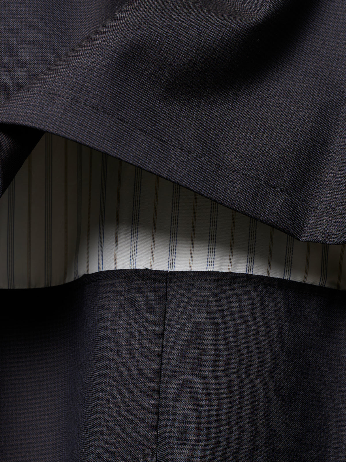 WING JACKET/ NAVY HOUNDSTOOTH