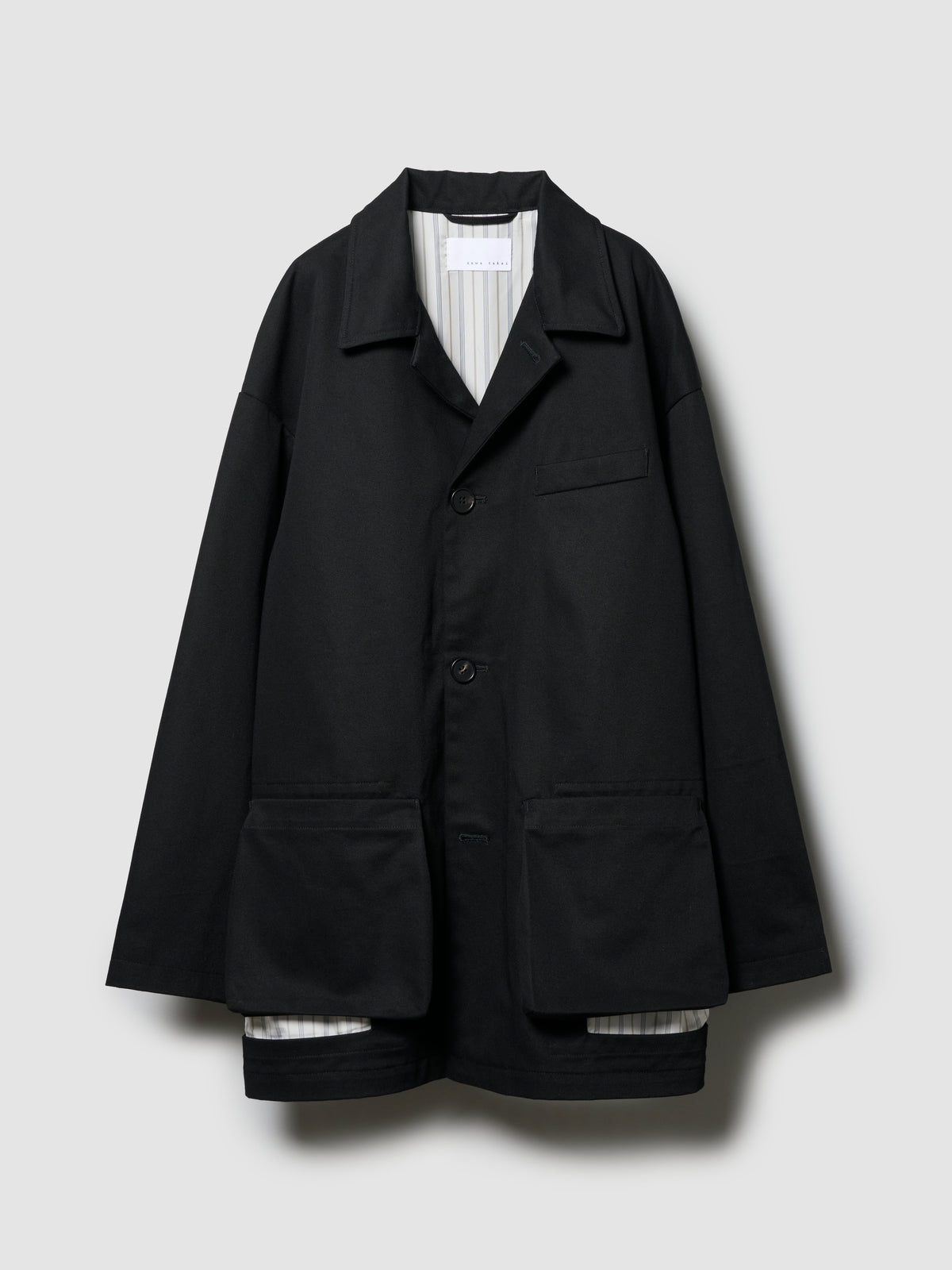 WING JACKET/ BLACK TWILL