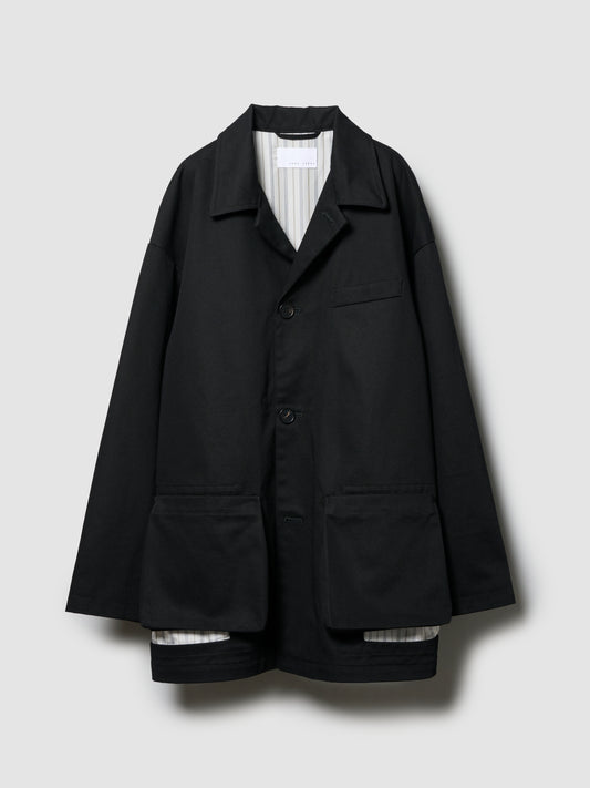 WING JACKET/ BLACK TWILL