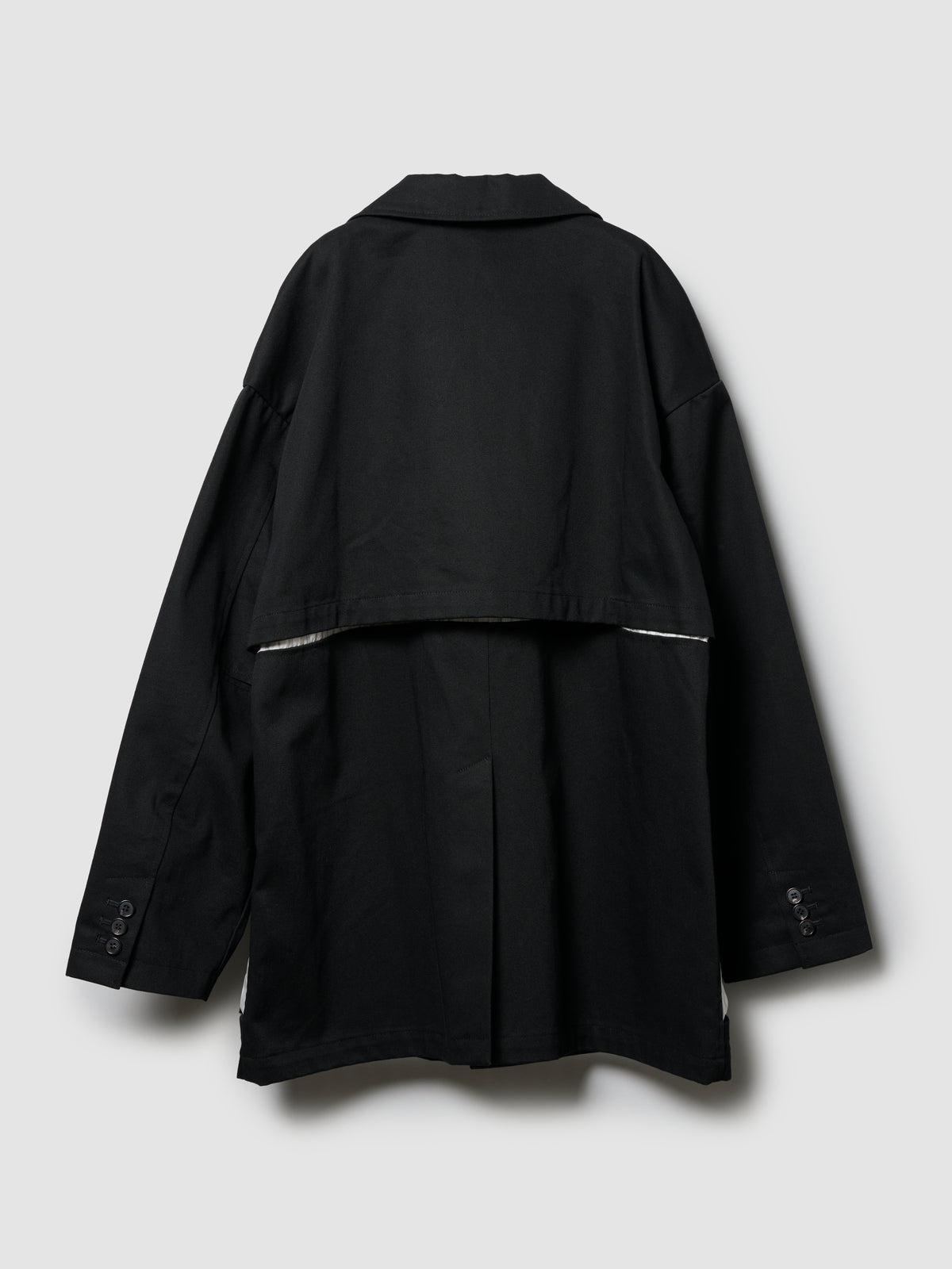 WING JACKET/ BLACK TWILL