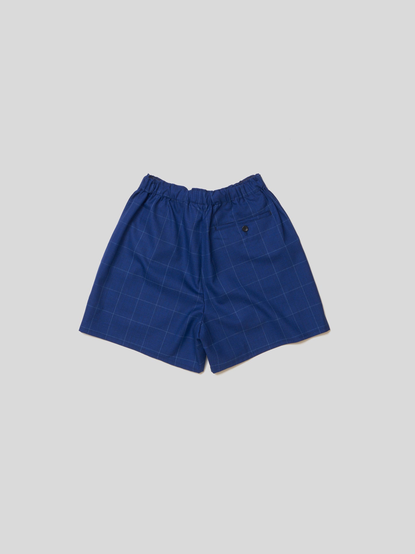 TRAINER SHORTS/ BLUE CHECK