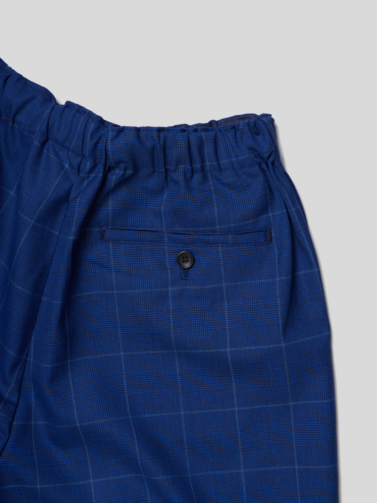 TRAINER SHORTS/ BLUE CHECK