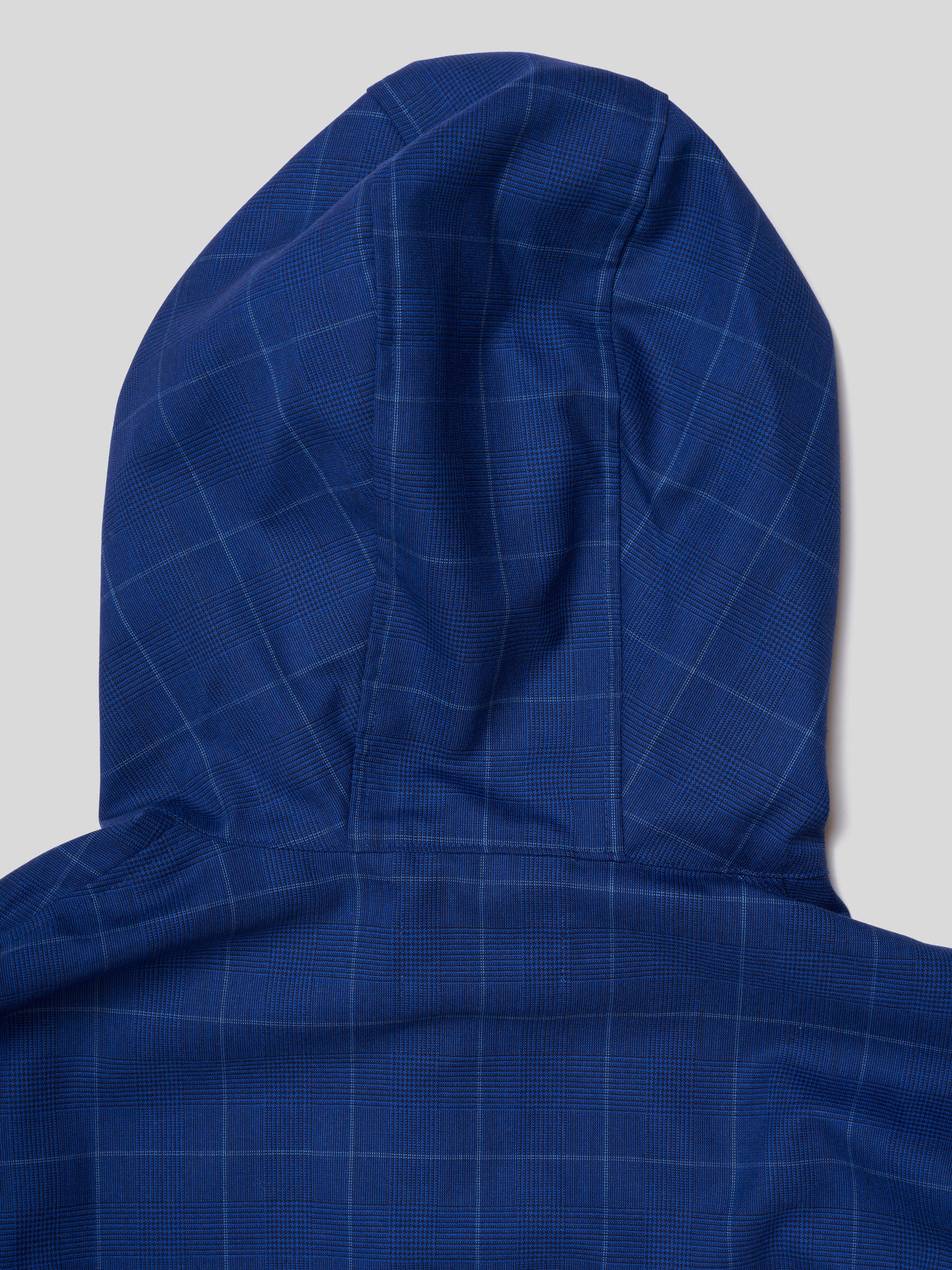 PACKABLE ANORAK/ BLUE CHECK